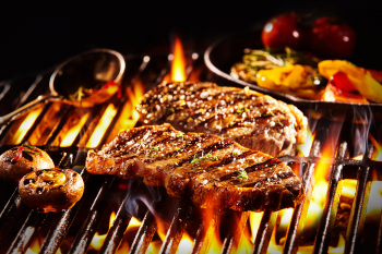 Grillezett rump steak